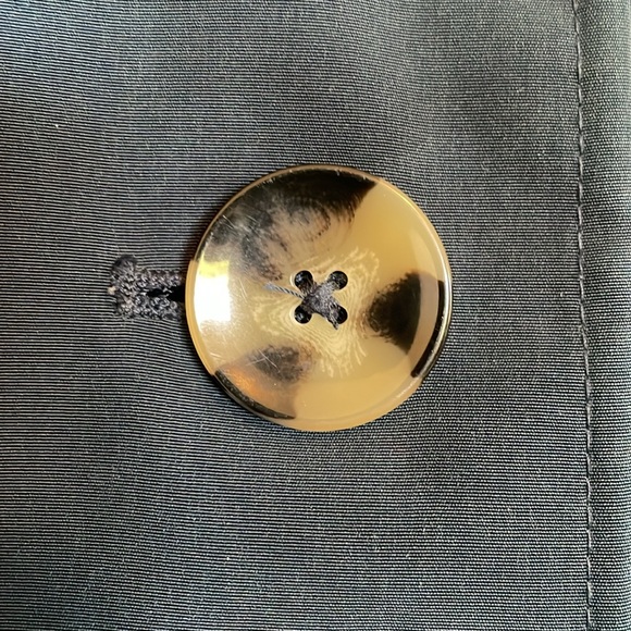 Women’s London Fog XL blue steel rain coat. - Picture 15 of 15